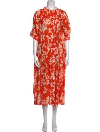 Christian Wijnants Silk Long Dress