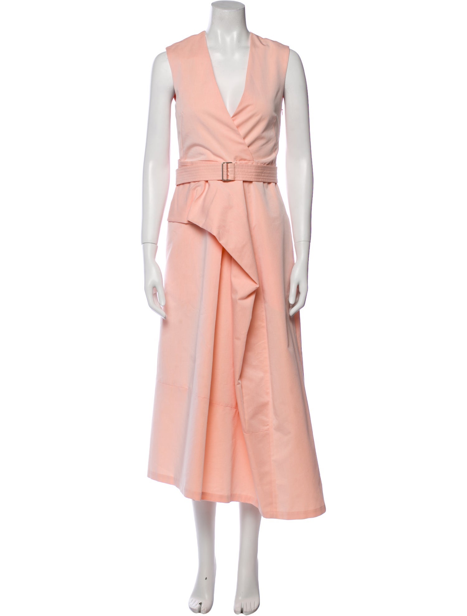 Christian Wijnants V-Neck Long Dress