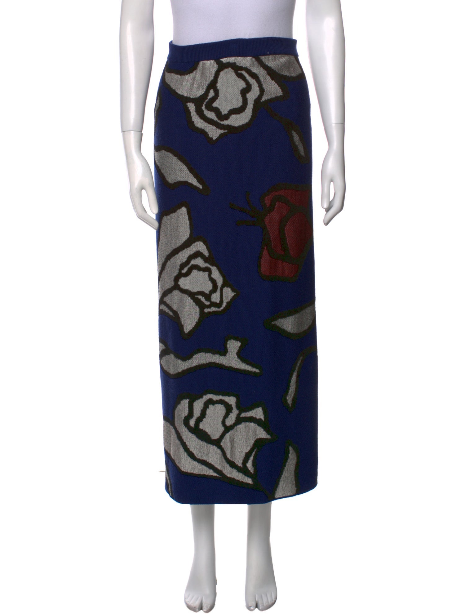 Christian Wijnants Virgin Wool Midi Length Skirt