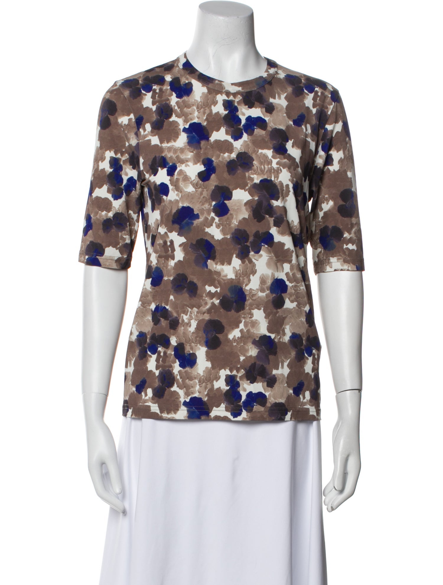 Christian Wijnants Printed Crew Neck T-Shirt