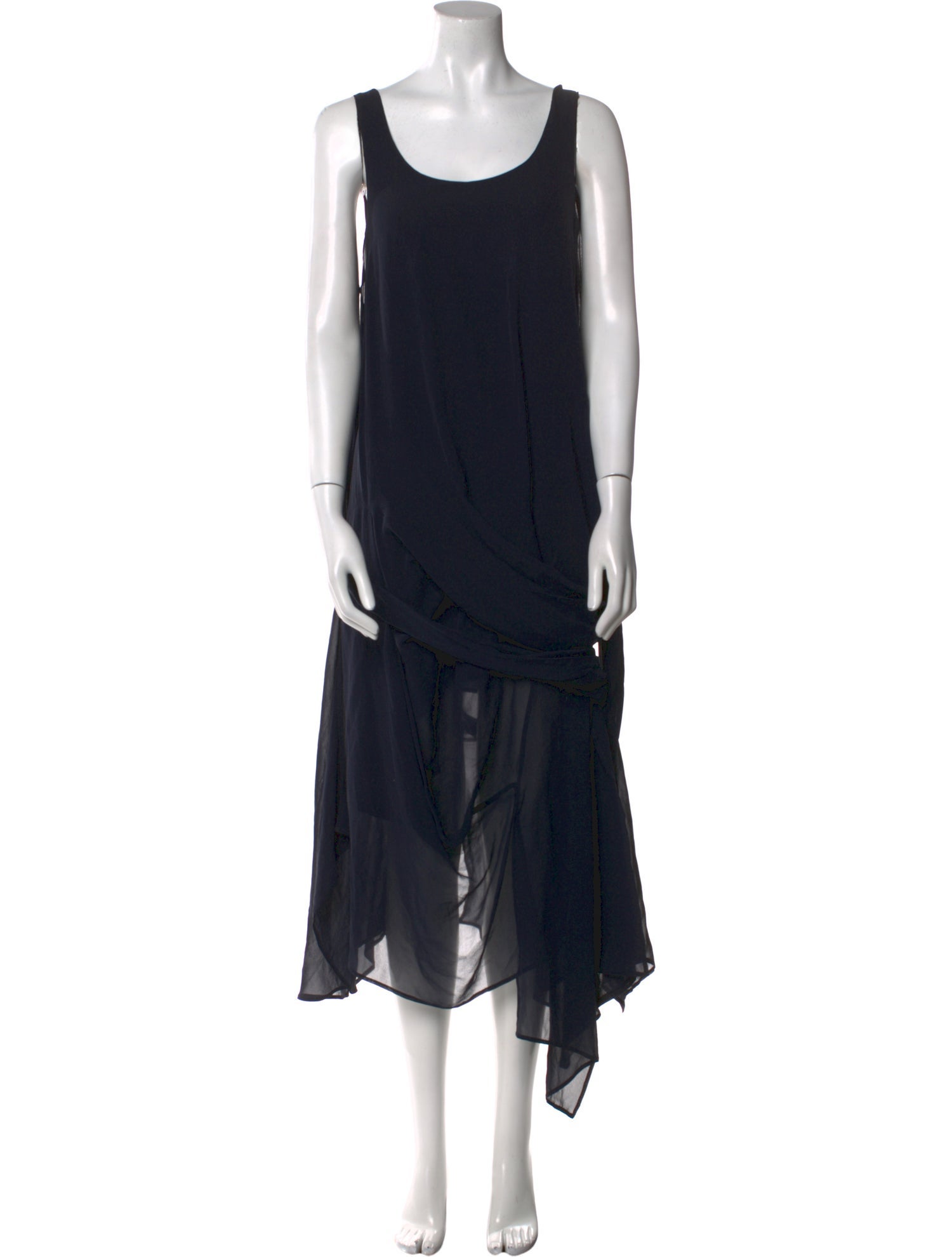 Christian Wijnants Silk Midi Length Dress