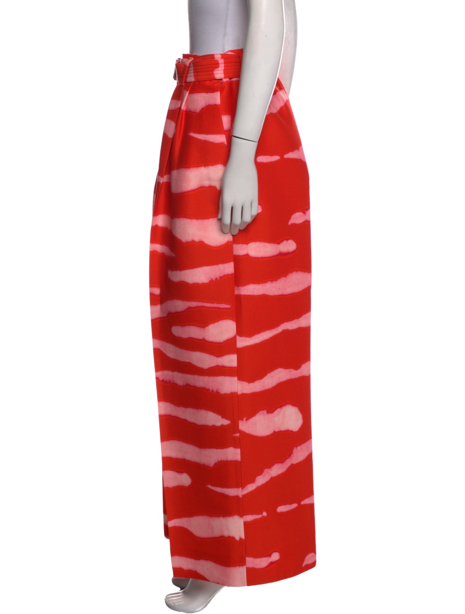 Christian Wijnants Printed Wide Leg Pants