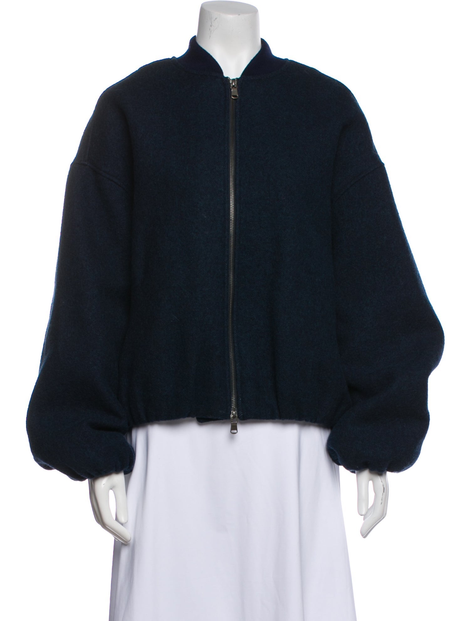 Christian Wijnants Virgin Wool Bomber Jacket