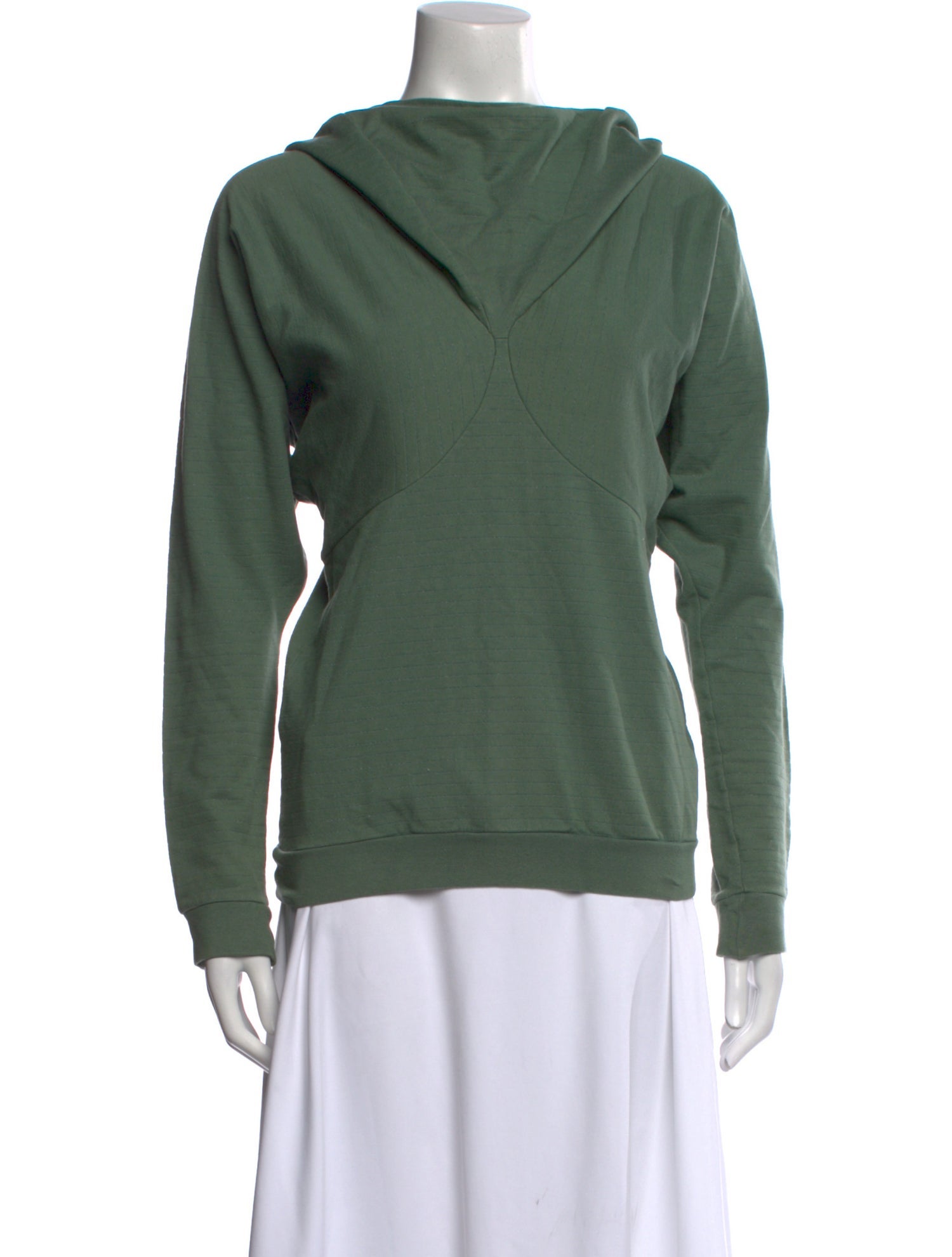 Christian Wijnants Cowl Neck Long Sleeve Sweatshirt