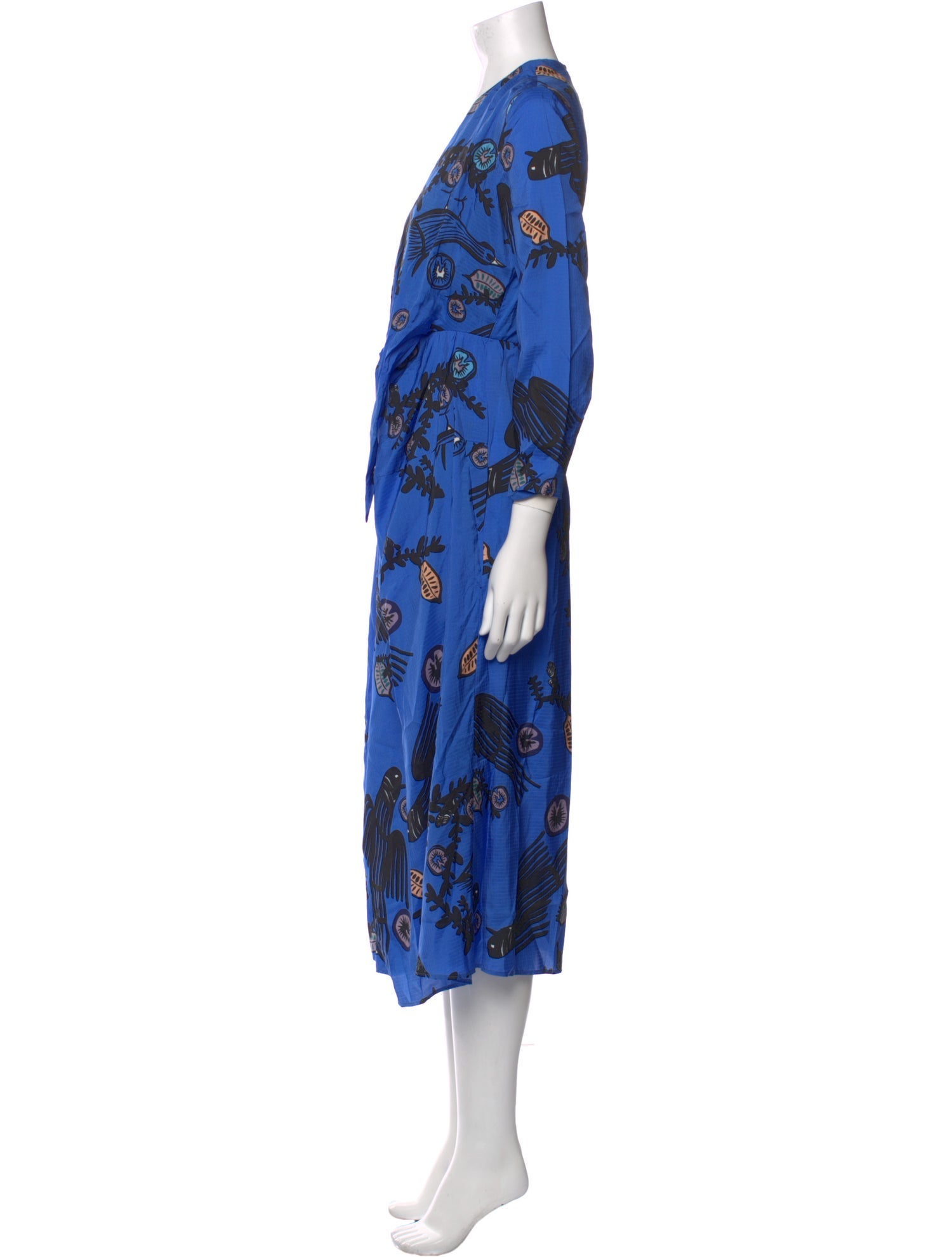 Christian Wijnants Printed Midi Length Dress w/ Tags