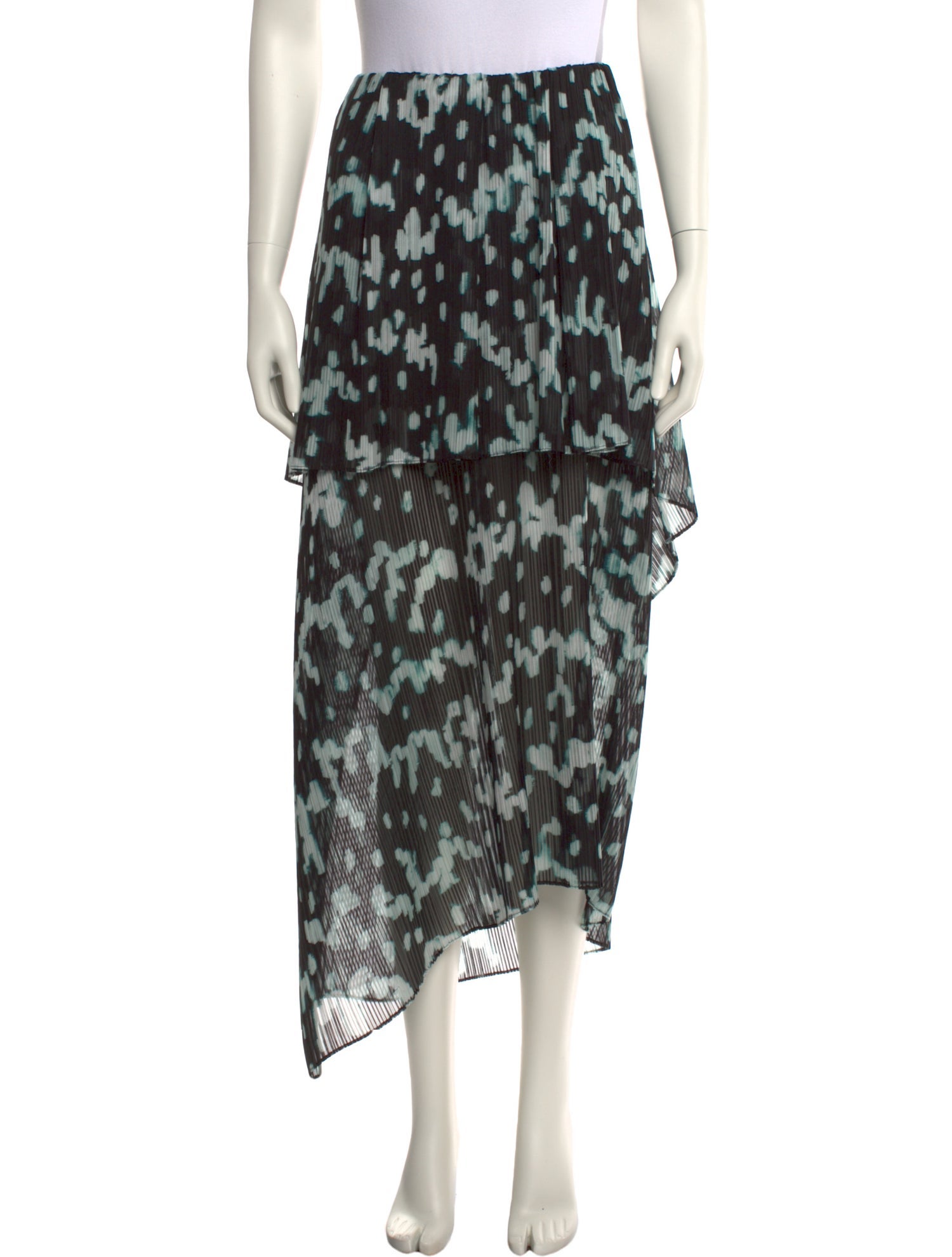 Christian Wijnants Printed Long Skirt