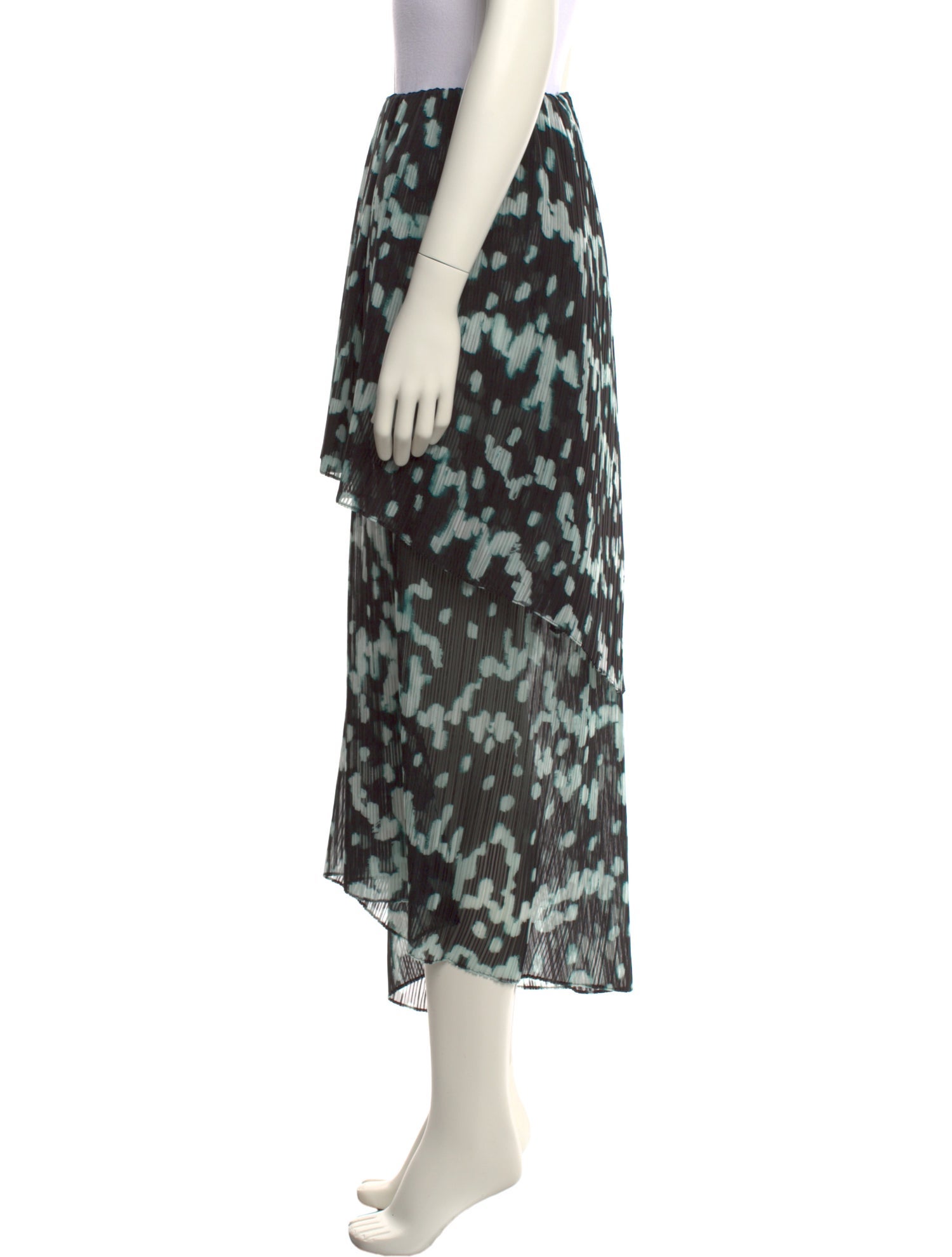 Christian Wijnants Printed Long Skirt