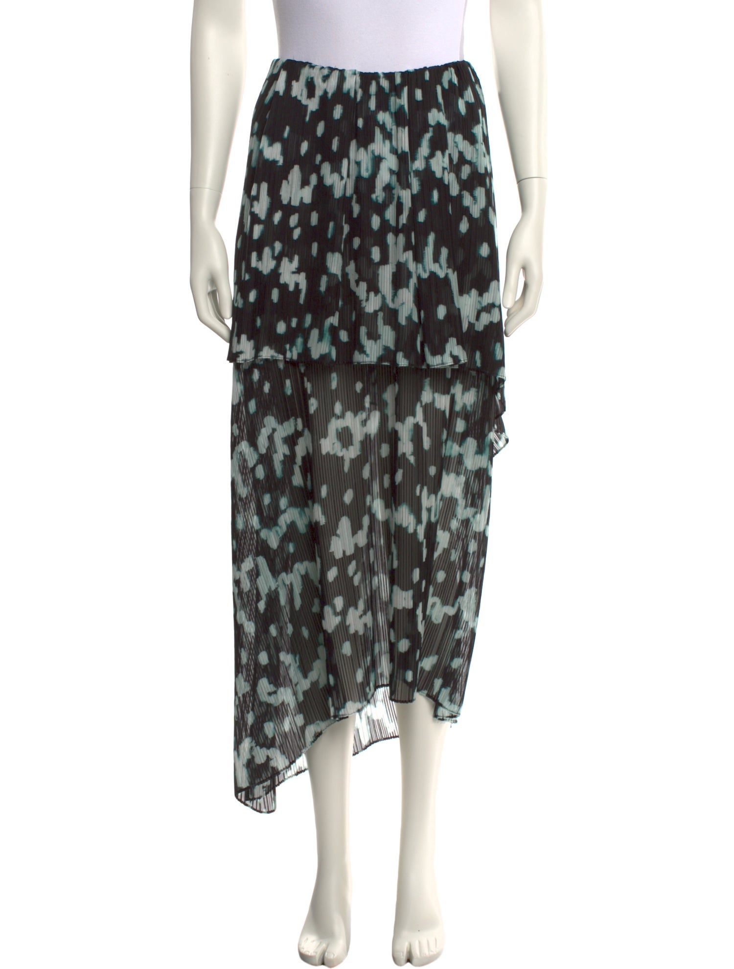 Christian Wijnants Printed Midi Length Skirt
