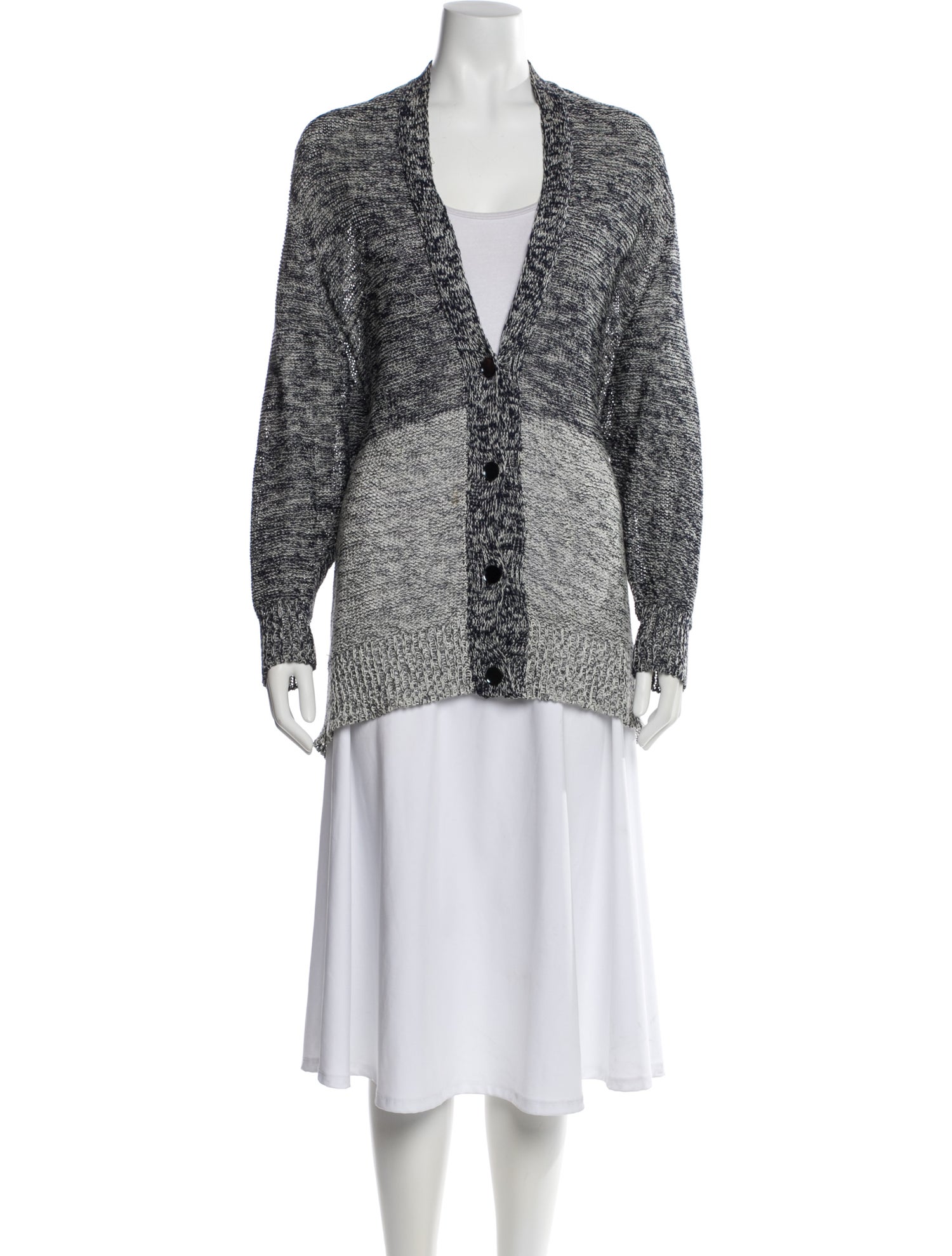 Christian Wijnants Printed V-Neck Sweater