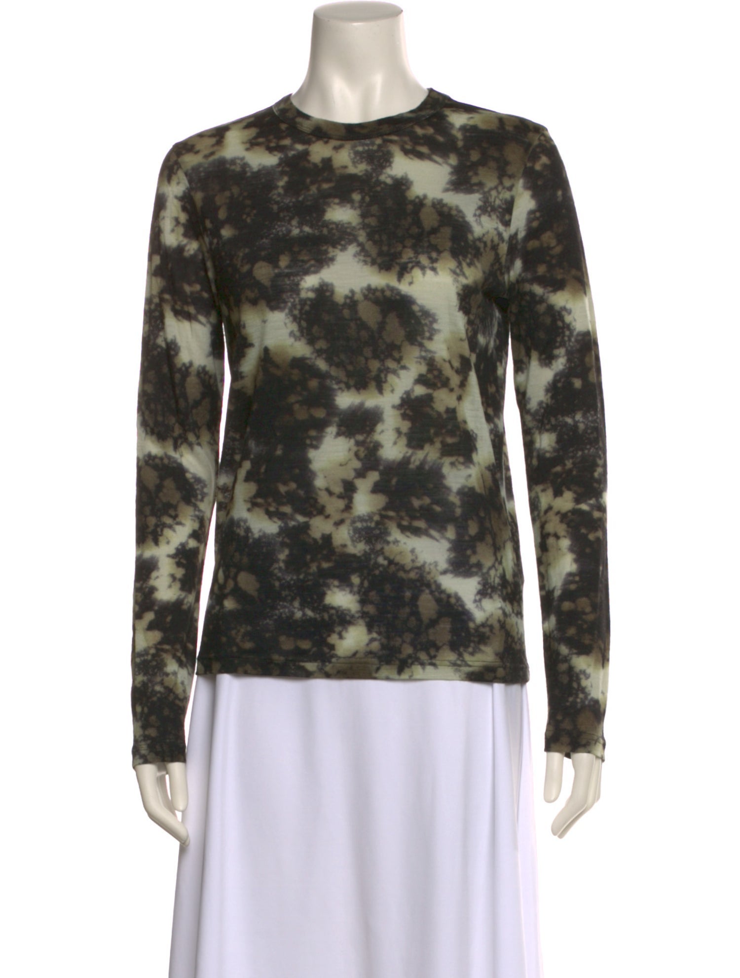 Christian Wijnants Wool Tie-Dye Print Sweatshirt