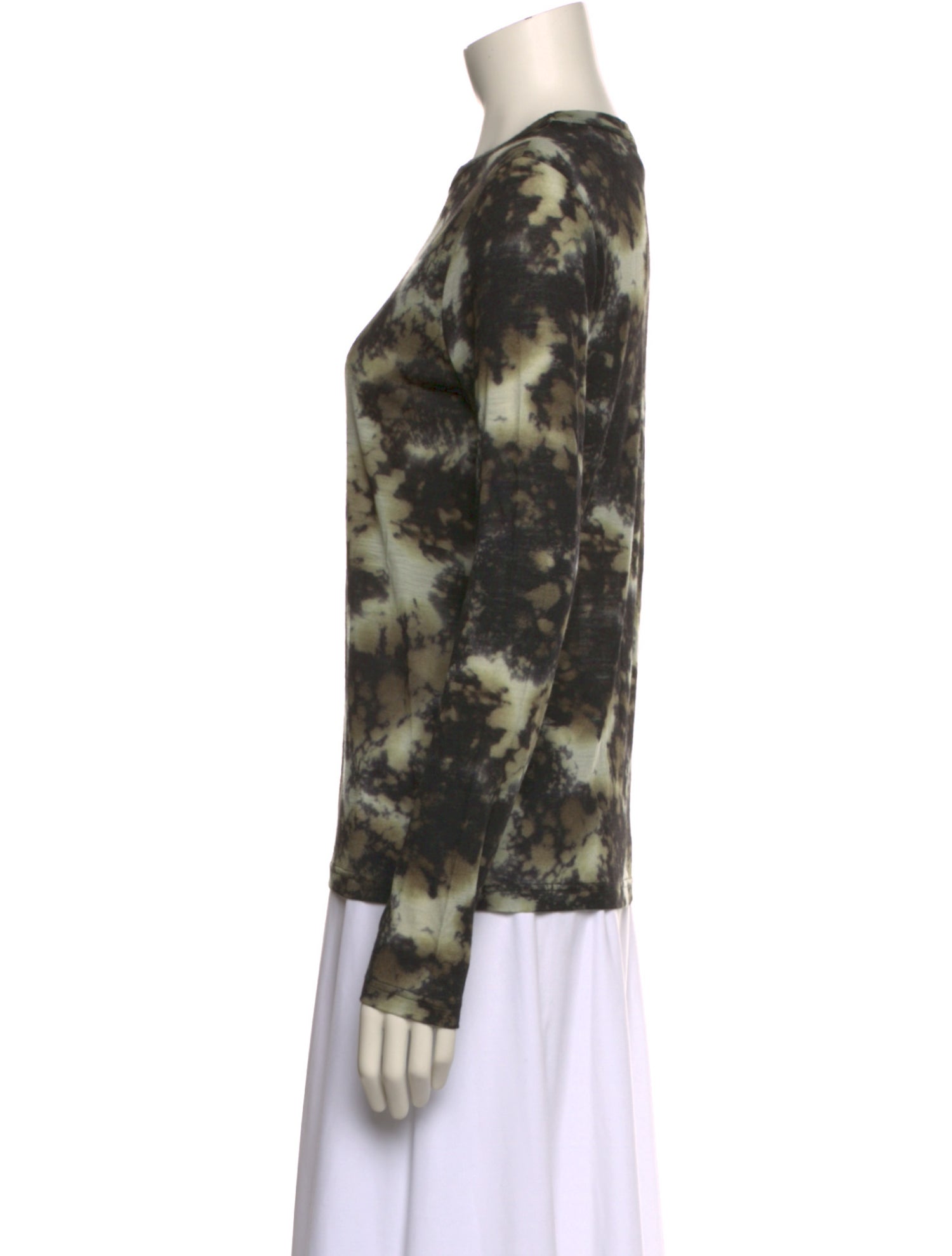 Christian Wijnants Wool Tie-Dye Print Sweatshirt