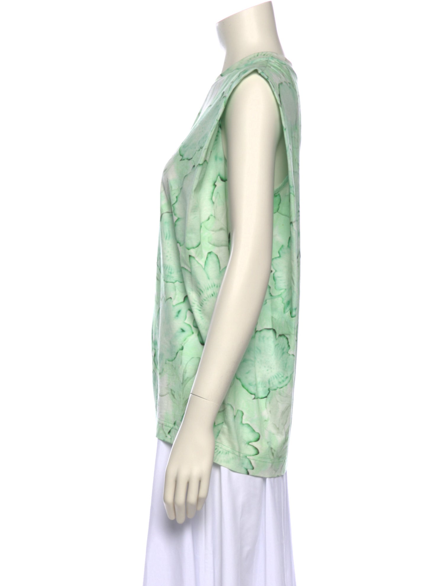 Christian Wijnants Floral Print Crew Neck Top