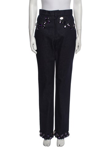 Christian Cowan Jeans High-Rise Straight Leg US 6 | M