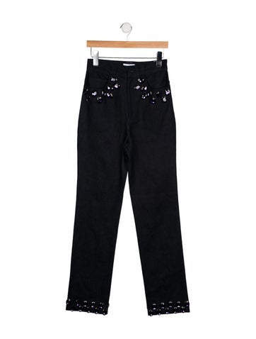 Christian Cowan Jeans High-Rise Straight Leg US 2 | XS