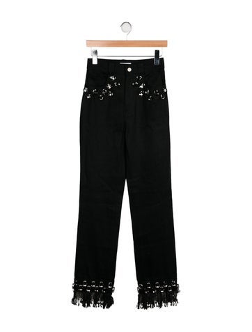 Christian Cowan Jeans High-Rise Straight Leg XS