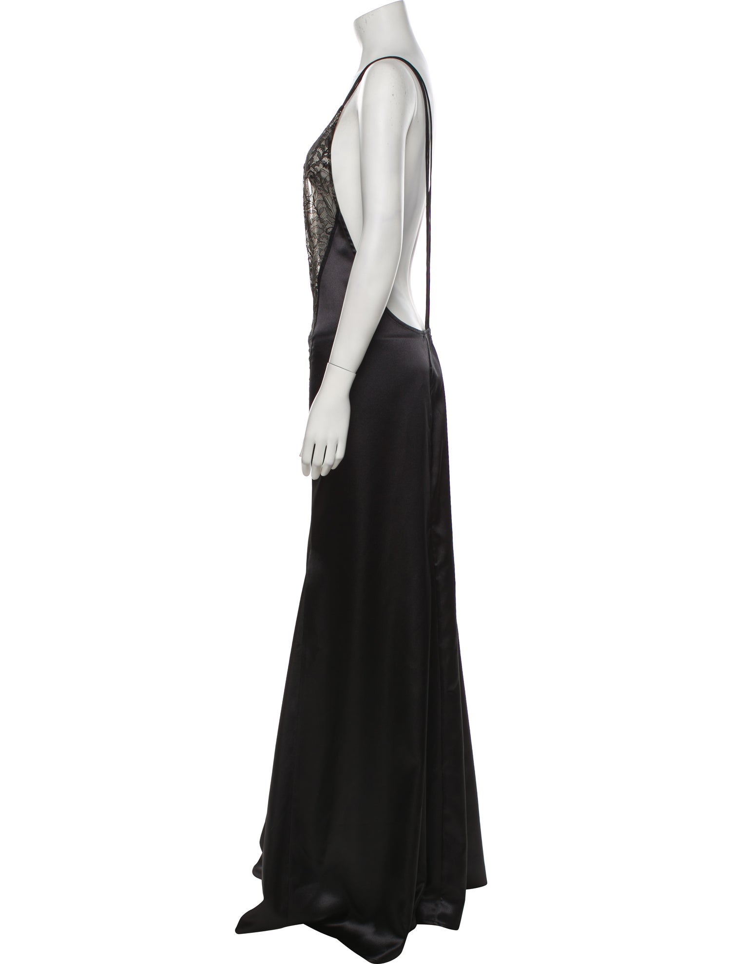 Christian Cowan Silk Long Dress