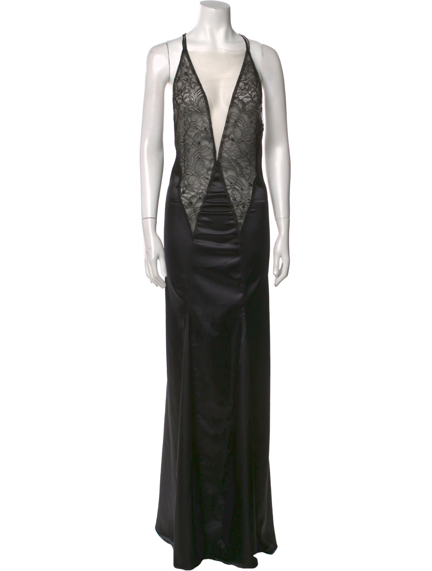 Christian Cowan Silk Long Dress