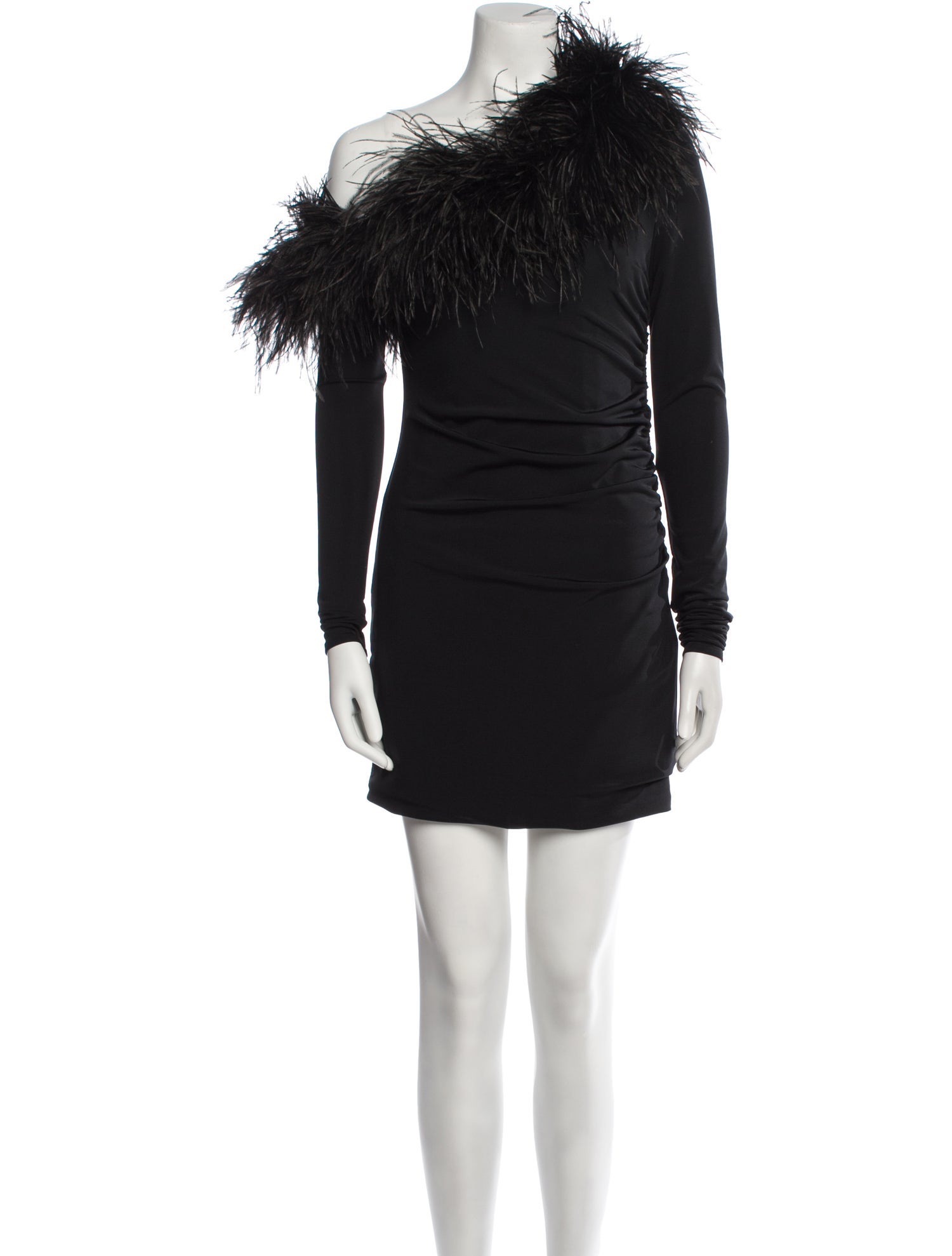 Christian Cowan Asymmetrical Mini Dress