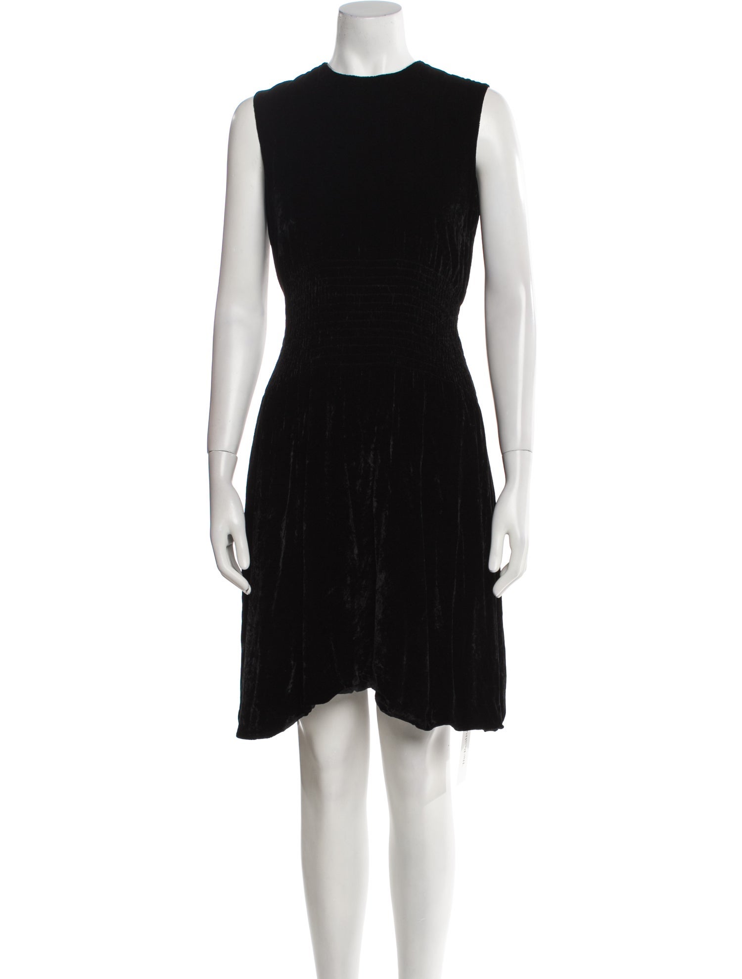 Christian Siriano Crew Neck Mini Dress