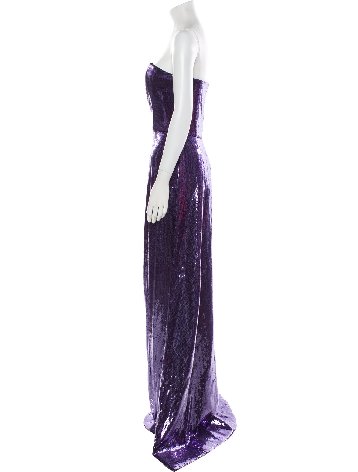 Christian Cowan Strapless Long Dress
