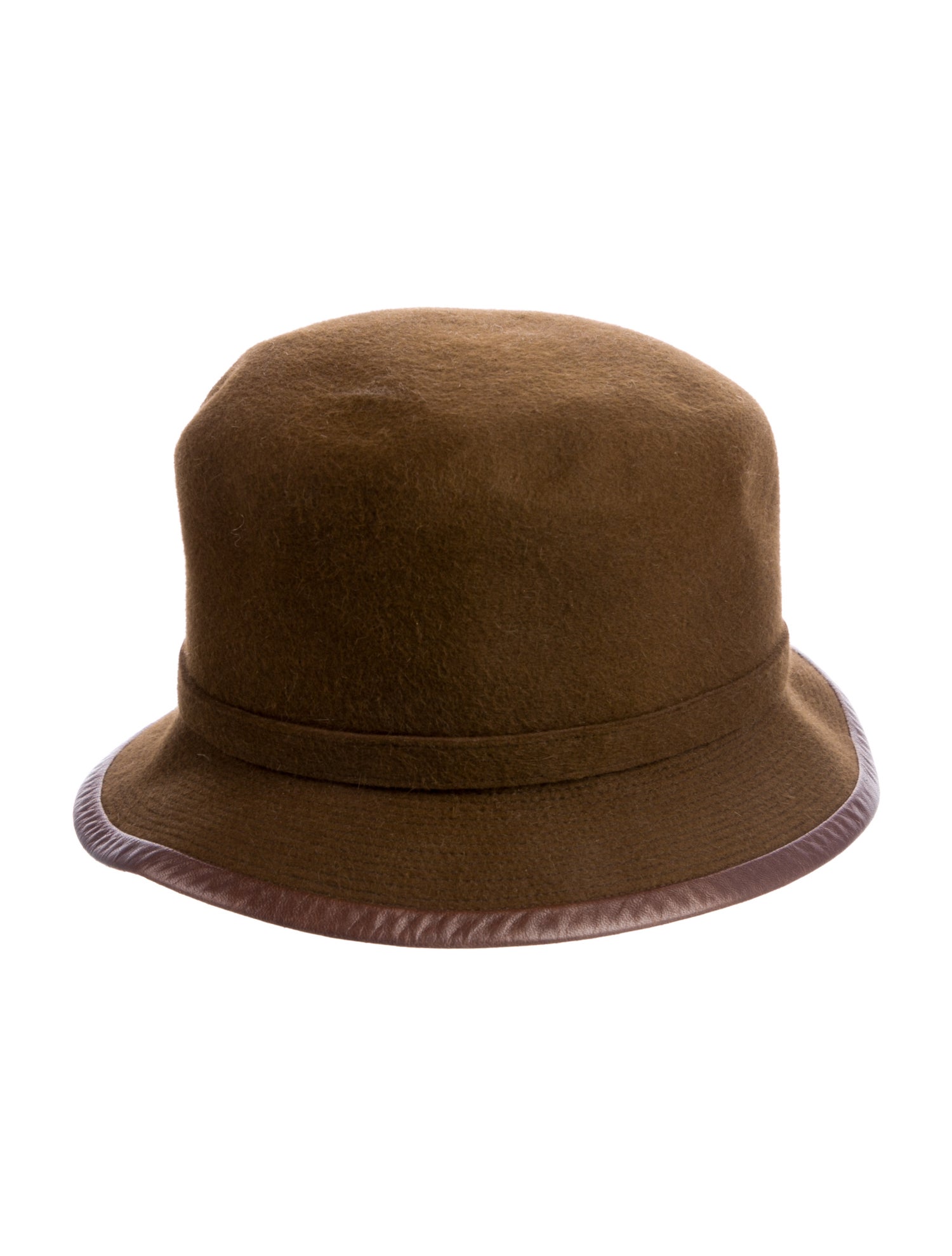 Motsch Pour Hermes Vintage Bucket Hat Cashmere Acetate Black