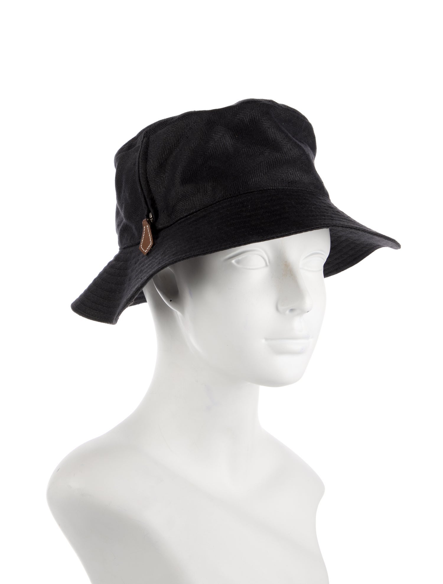 HERMES MOTSCH バケットハット HERMES(エルメス) MOTSCH Double Brim Bucket Hat 2重 ツバ
