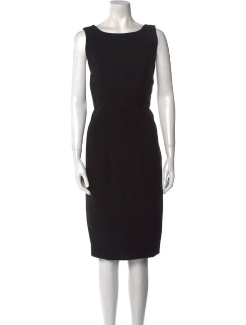 Capucci Bateau Neckline Knee-Length Dress
