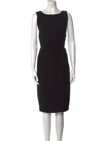 Capucci Dresses Bateau Neckline Knee-Length Dress Us8, It44 | M