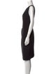 Capucci Bateau Neckline Knee-Length Dress
