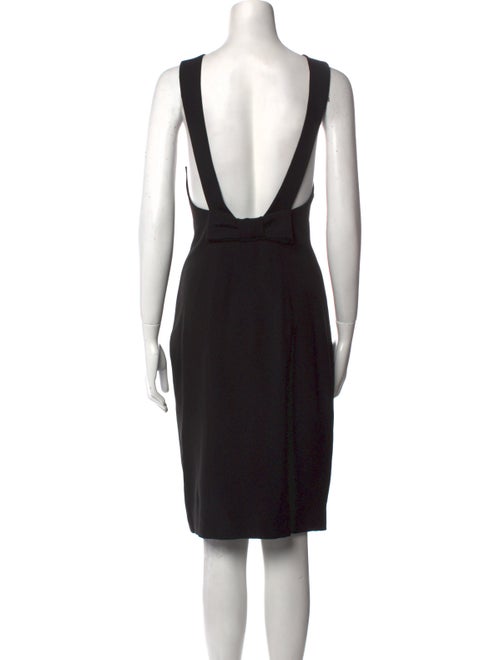 Capucci Bateau Neckline Knee-Length Dress