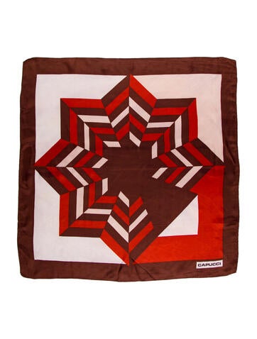 Capucci Scarves and Shawls Vintage Printed Scarf