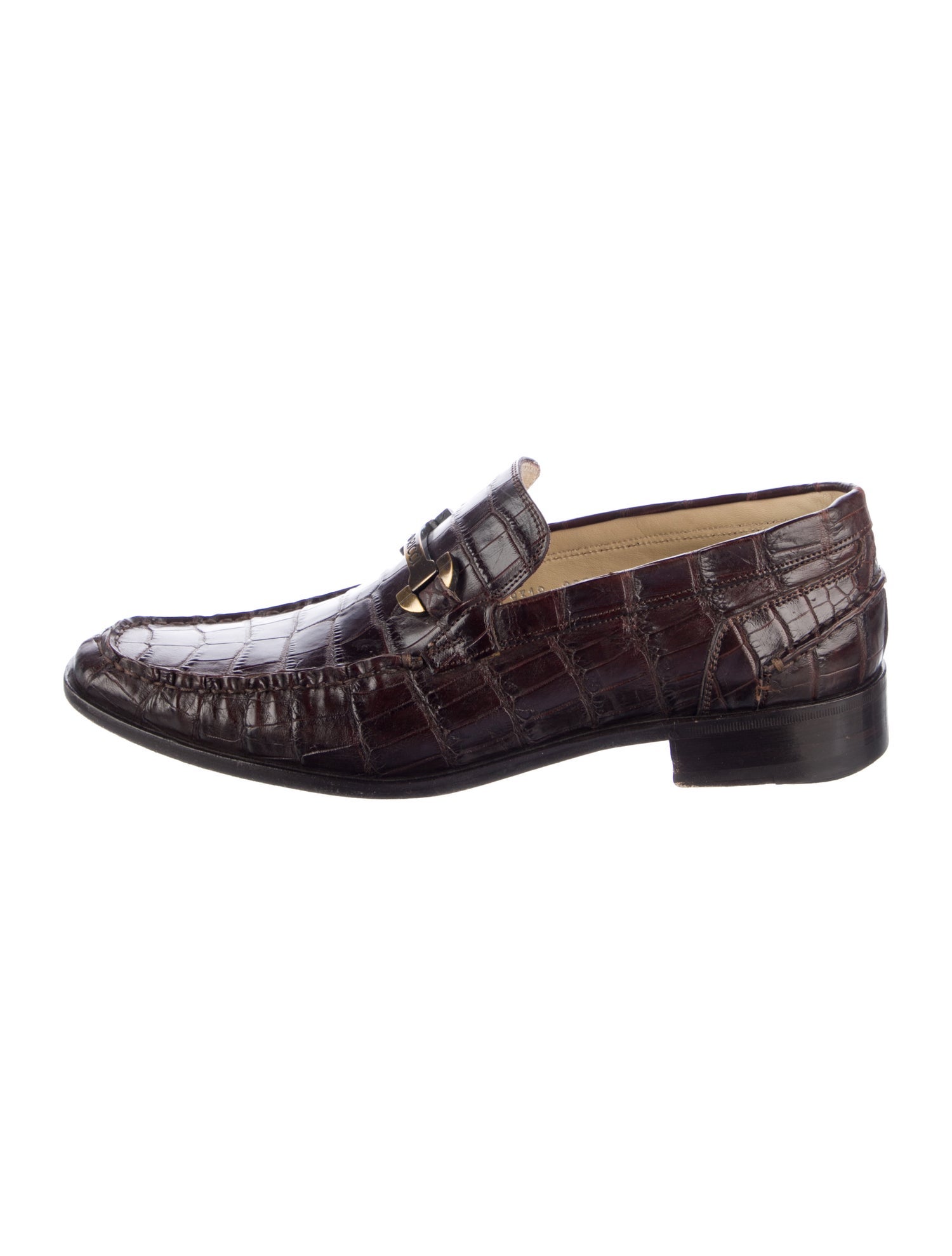 Caporicci Alligator Dress Loafers