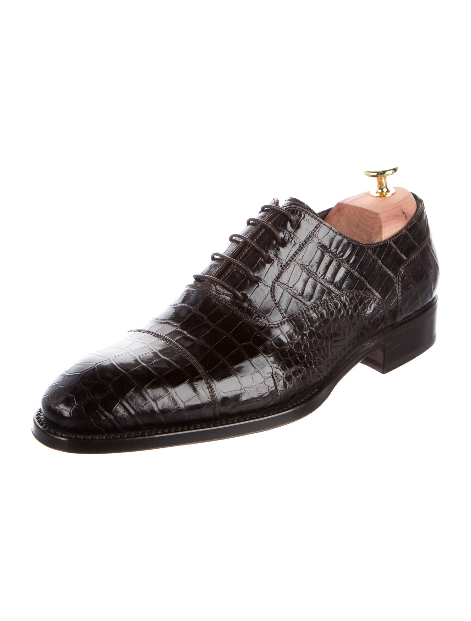 Caporicci Alligator Oxfords