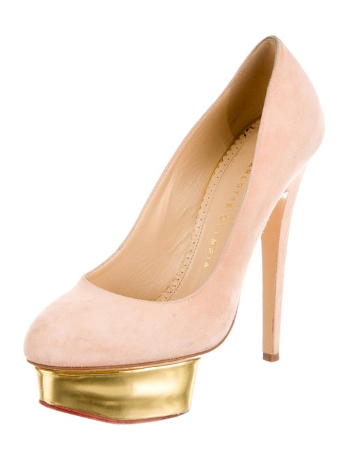 Charlotte Olympia Dolly Platform Pumps Shoes CIO21362 The RealReal