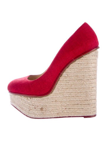 Charlotte Olympia Carmen Espadrille Wedges