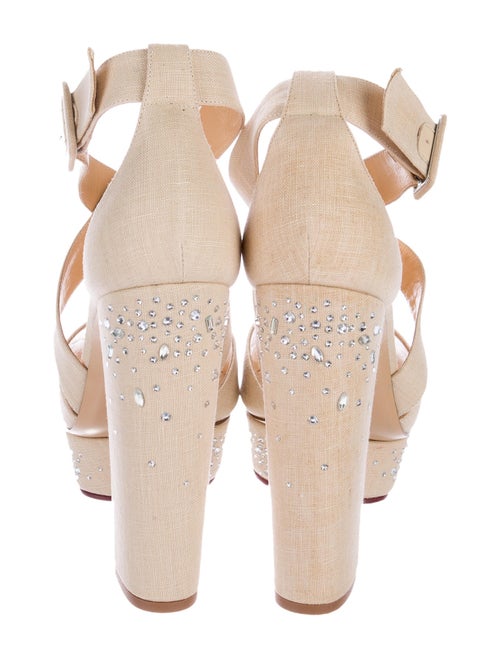 Charlotte Olympia Edna Embellished Sandals