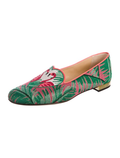 Charlotte Olympia Flamingo Loafers
