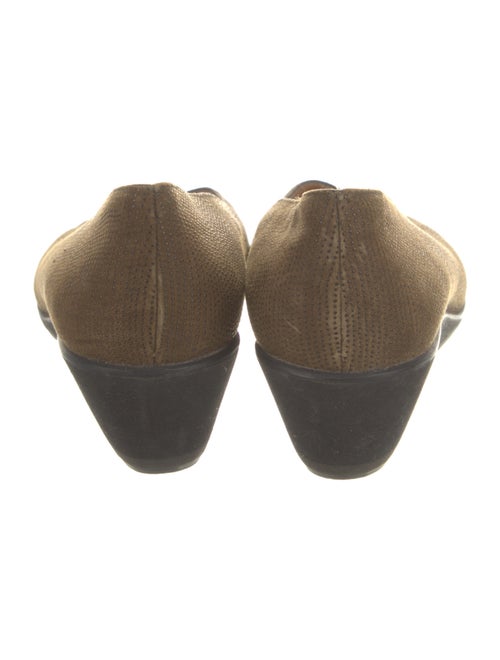 Charlotte Olympia Slingback Suede Pumps