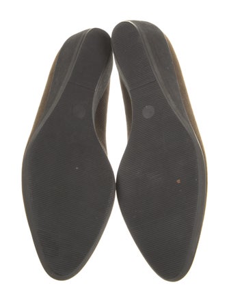Charlotte Olympia Slingback Suede Pumps