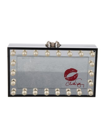 Charlotte Olympia Pandora Vanity Mirror Clutch