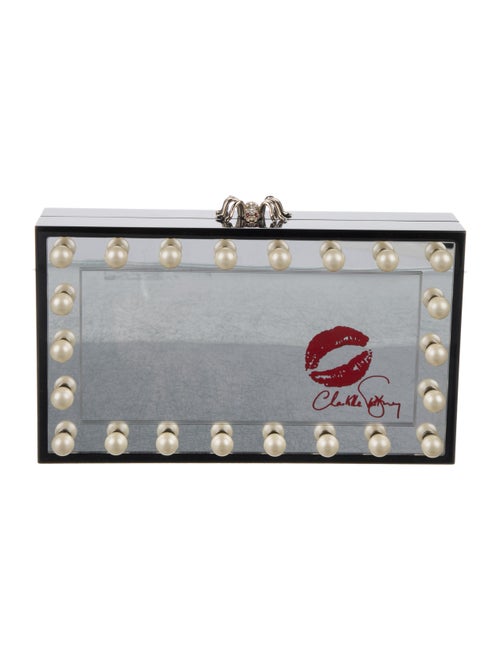 Charlotte Olympia Pandora Vanity Mirror Clutch