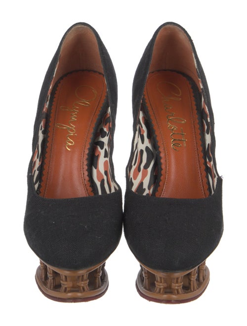 Charlotte Olympia Canvas Pumps