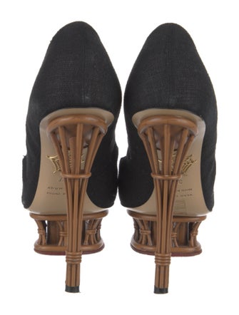 Charlotte Olympia Canvas Pumps