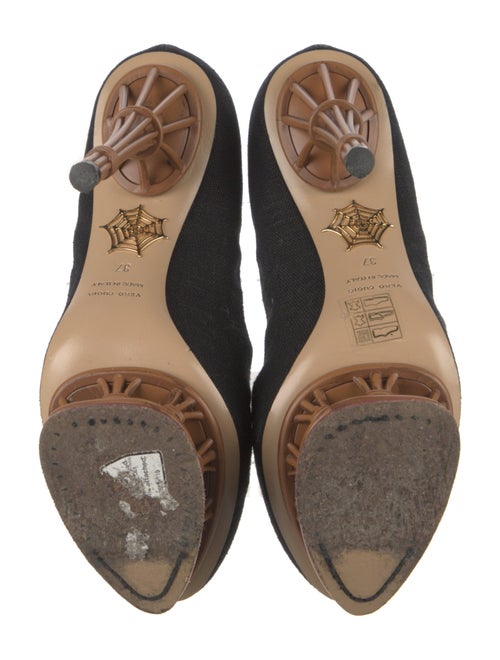 Charlotte Olympia Canvas Pumps