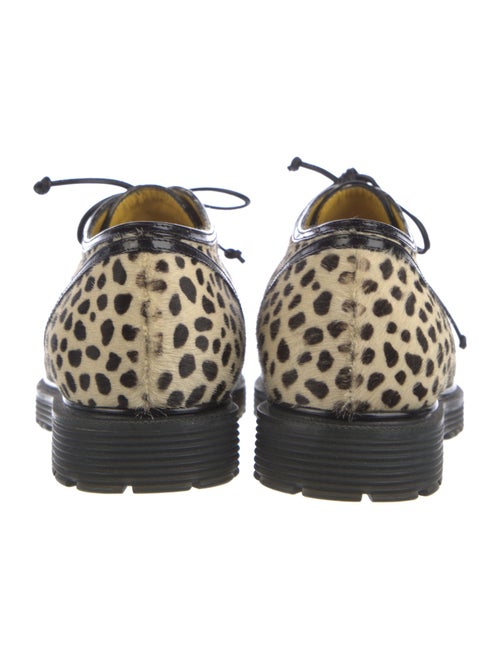 Charlotte Olympia Ponyhair Animal Print Oxfords