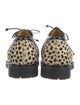 Charlotte Olympia Ponyhair Animal Print Oxfords
