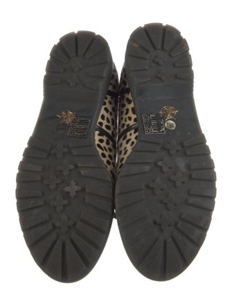 Charlotte Olympia Ponyhair Animal Print Oxfords