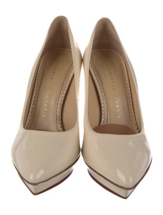 Charlotte Olympia Patent Leather Pumps