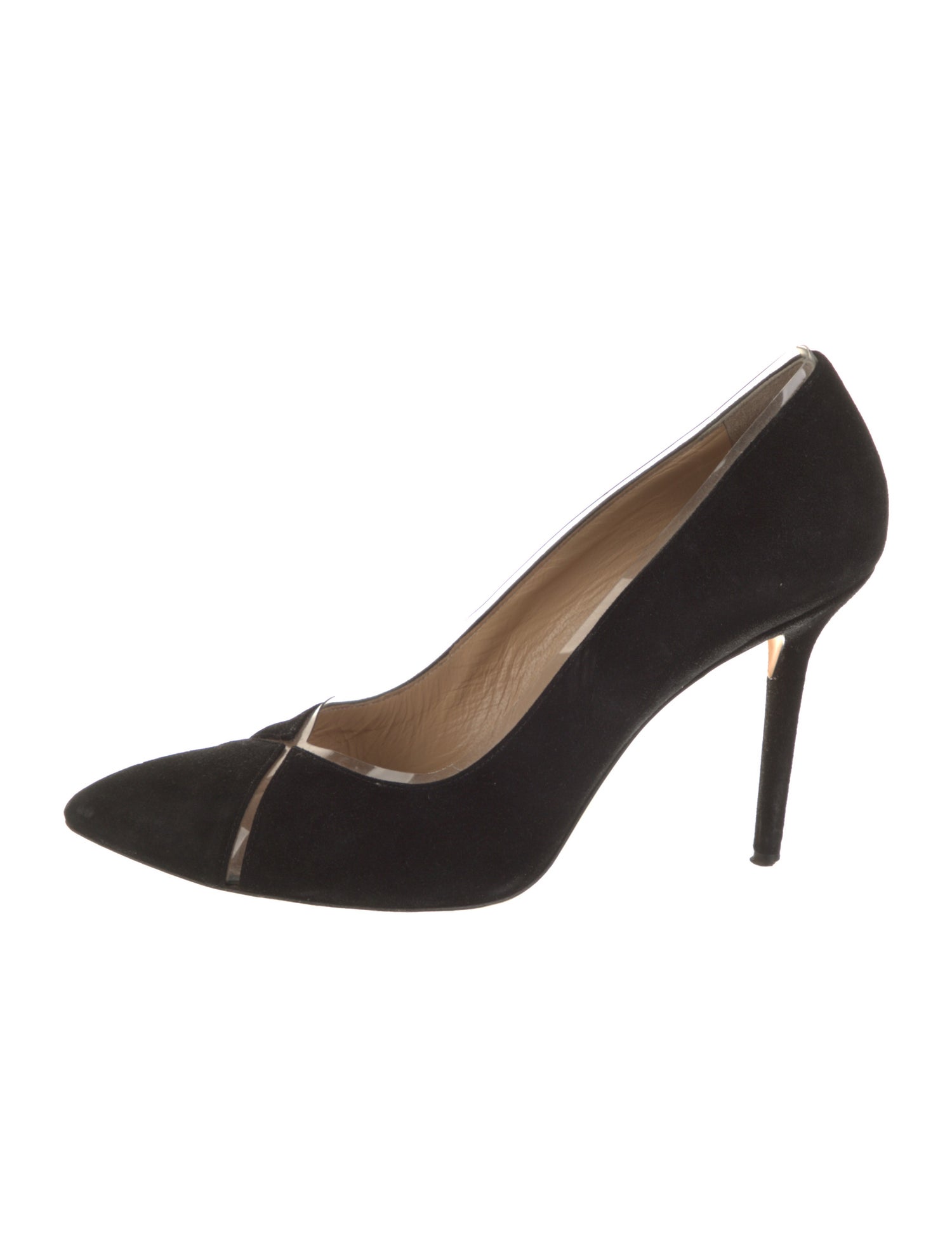 Charlotte Olympia Suede Pumps