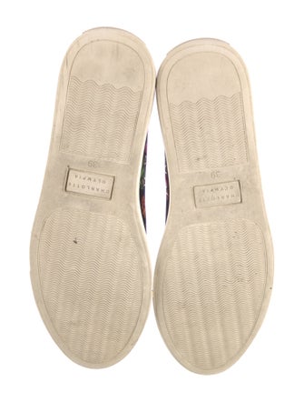 Charlotte Olympia Canvas Printed Sneakers